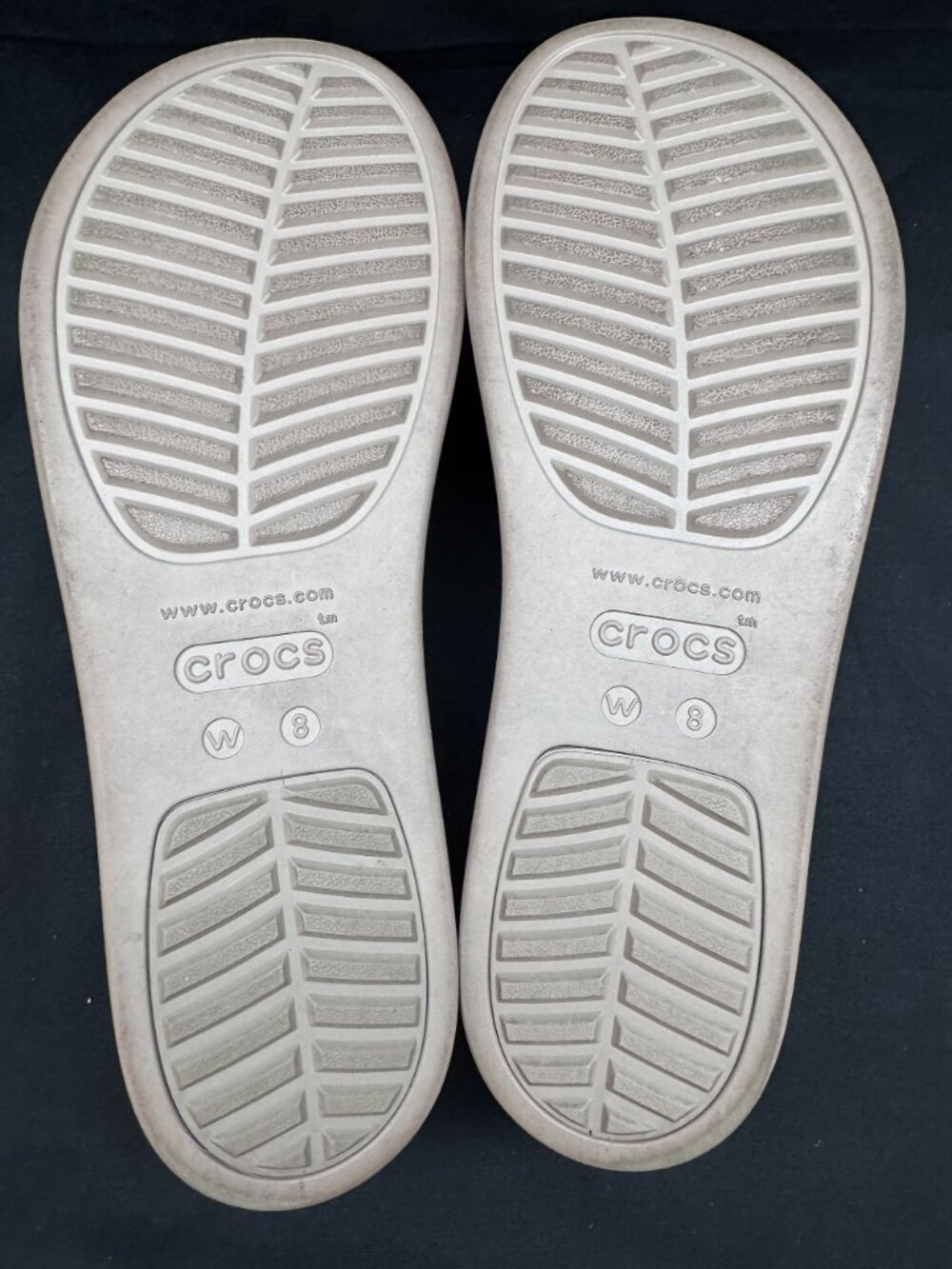 Crocs Brooklyn Strappy Platform Sandals Blush Pink LiteRide Women's Size 8 - Picture 6 of 14